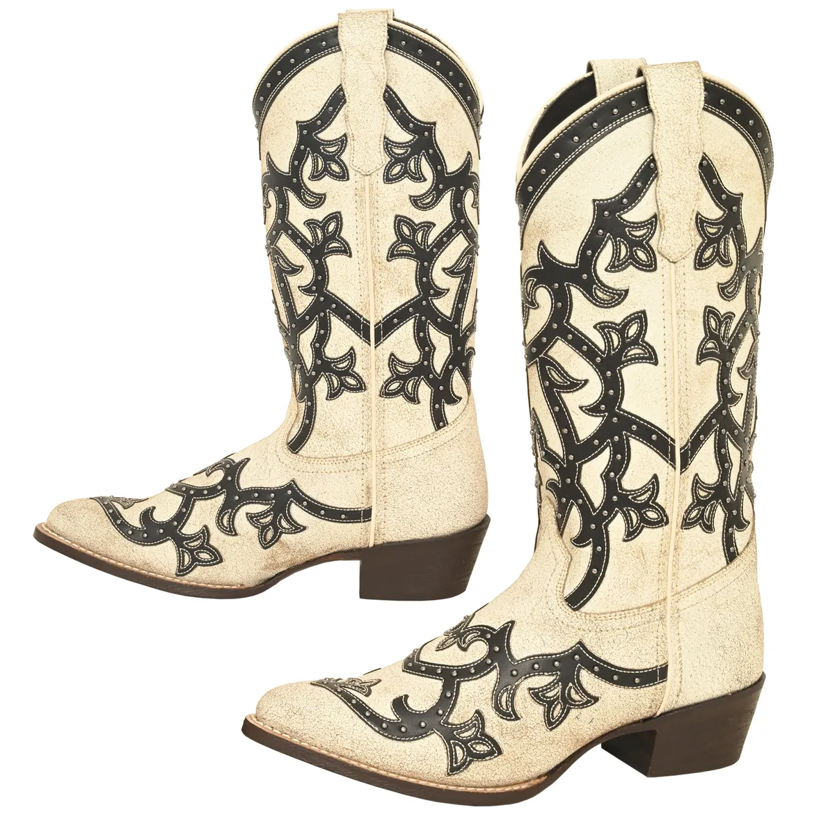 Womens Cowgirl Boot-Round Toe — 1968-20L-GL