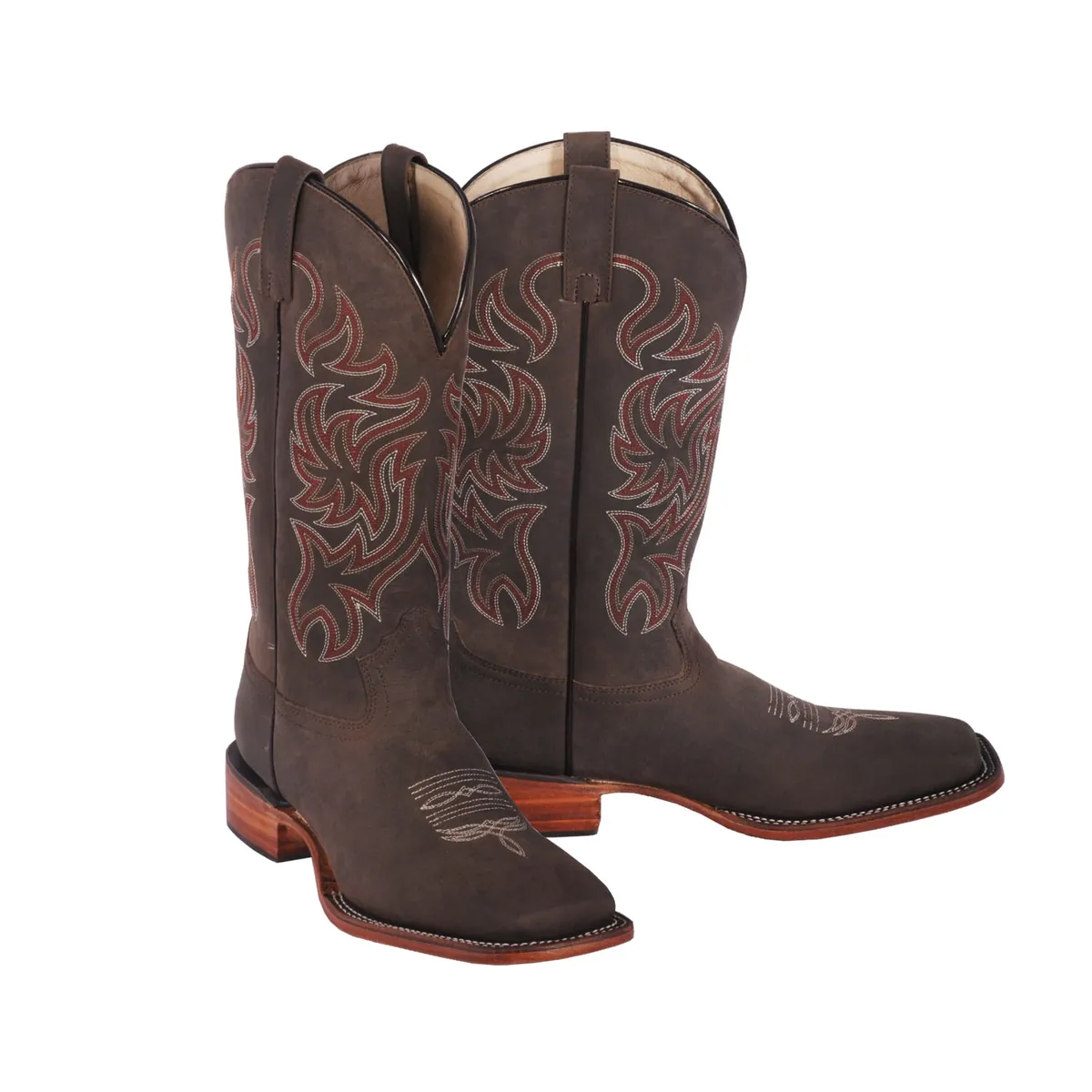 Mens Cowboy Boot-Broad Square Toe — 129-40M