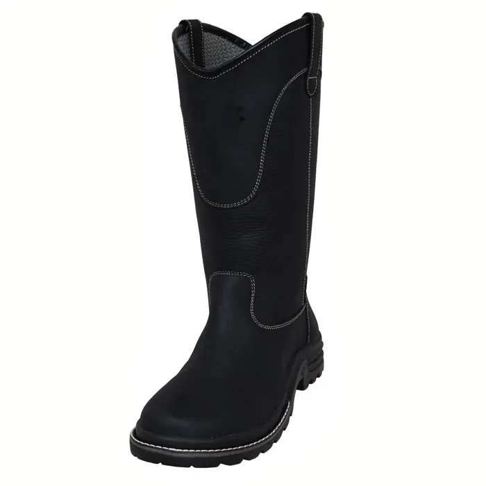Waterproof Half Country Boot for riding with Rubber Sole — 658-CB-CW