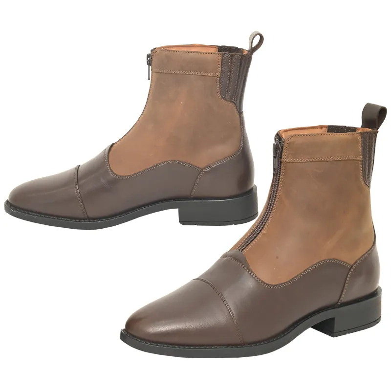 Short Front Zip Boot — 7021-FZ-C