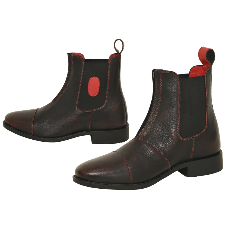 SHORT FRONT ZIPPER BOOT — 7211-FZ-C