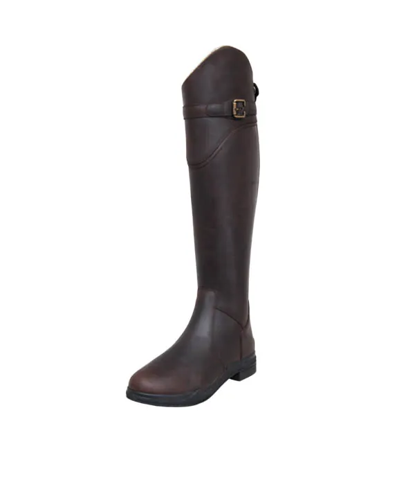 Riders Dressage knee-high boot with back zip closure — 586-DB-C